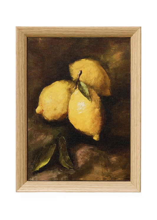 Tableau imprimé – Nature morte aux citrons