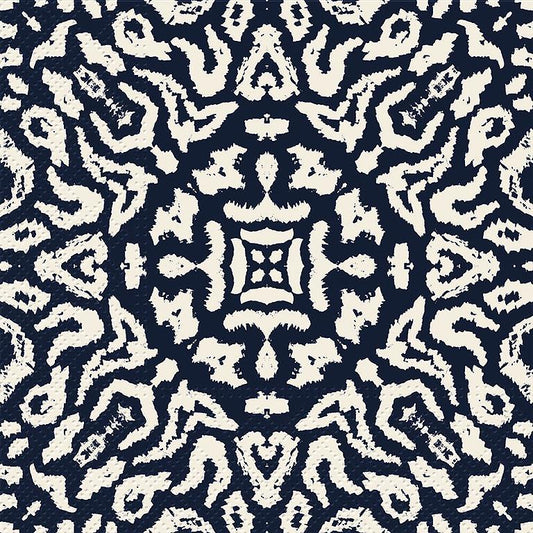 serviettes de table - Imprimé tribal