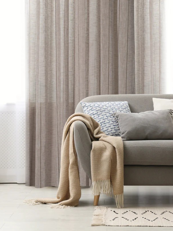 Boca Curtain - Greige