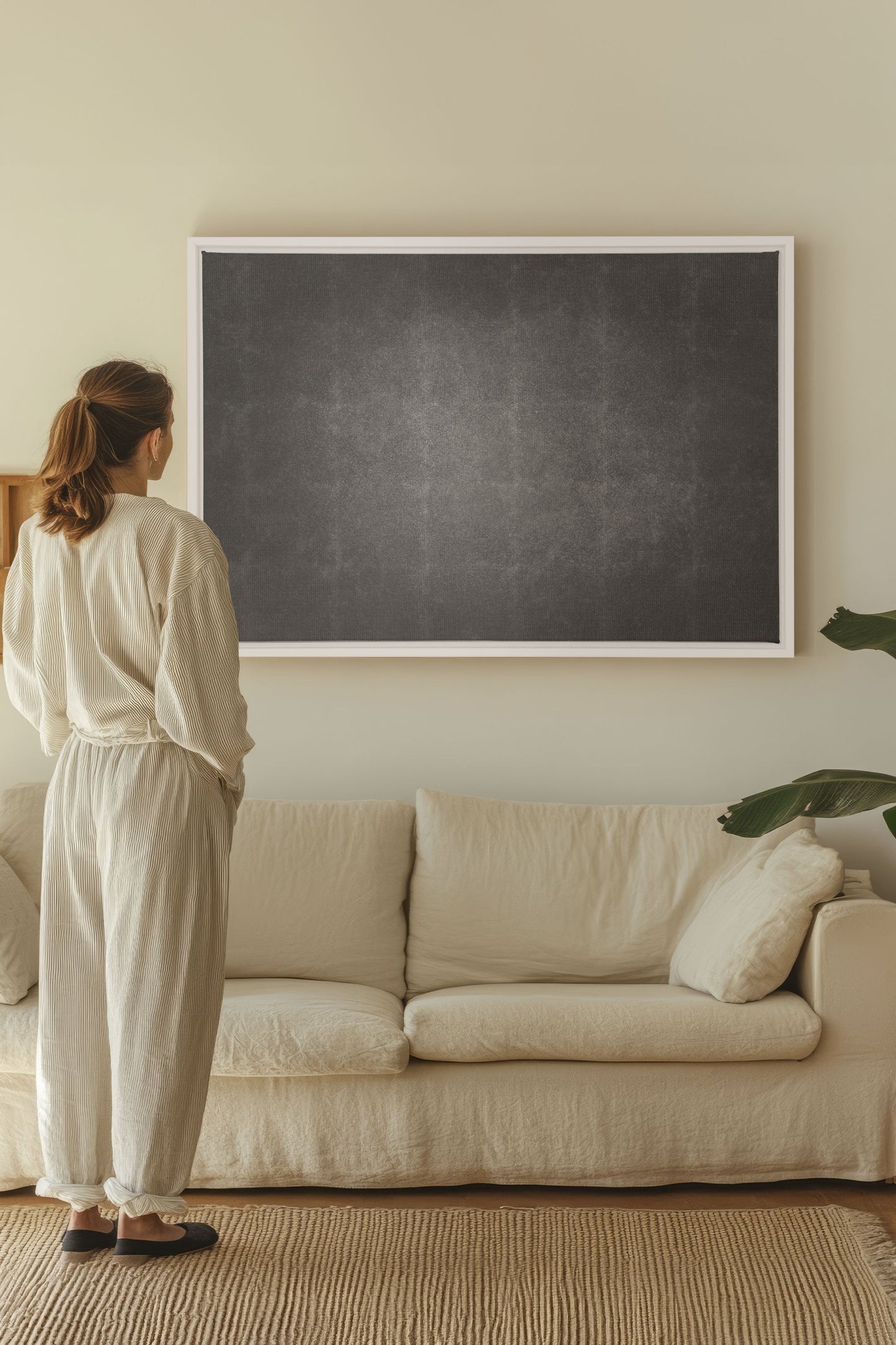 DARK GLOW, Oeuvre sur toile étirée