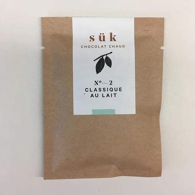 Hot chocolate No. 2 Classic with milk - Sük