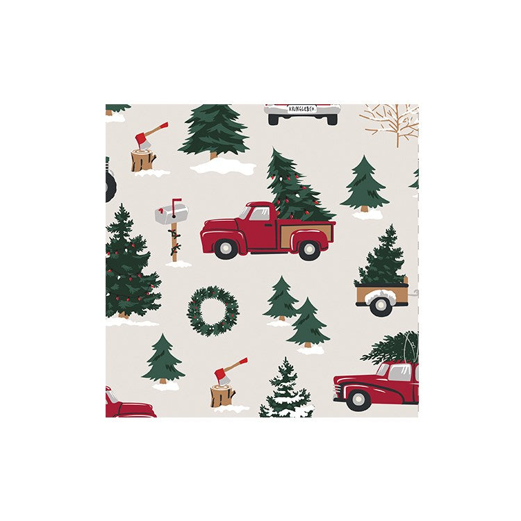 Serviettes de Table - Noël Vintage