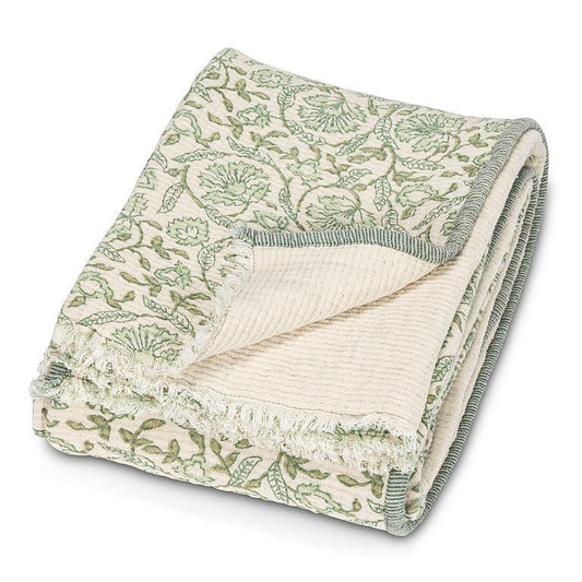 Evelyn Floral Throw