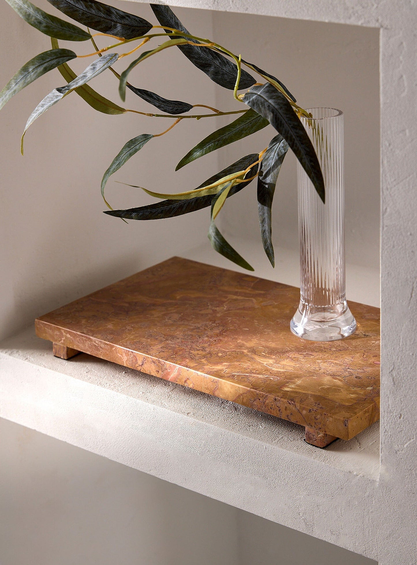 Plateau de service en marbre - Crusoë