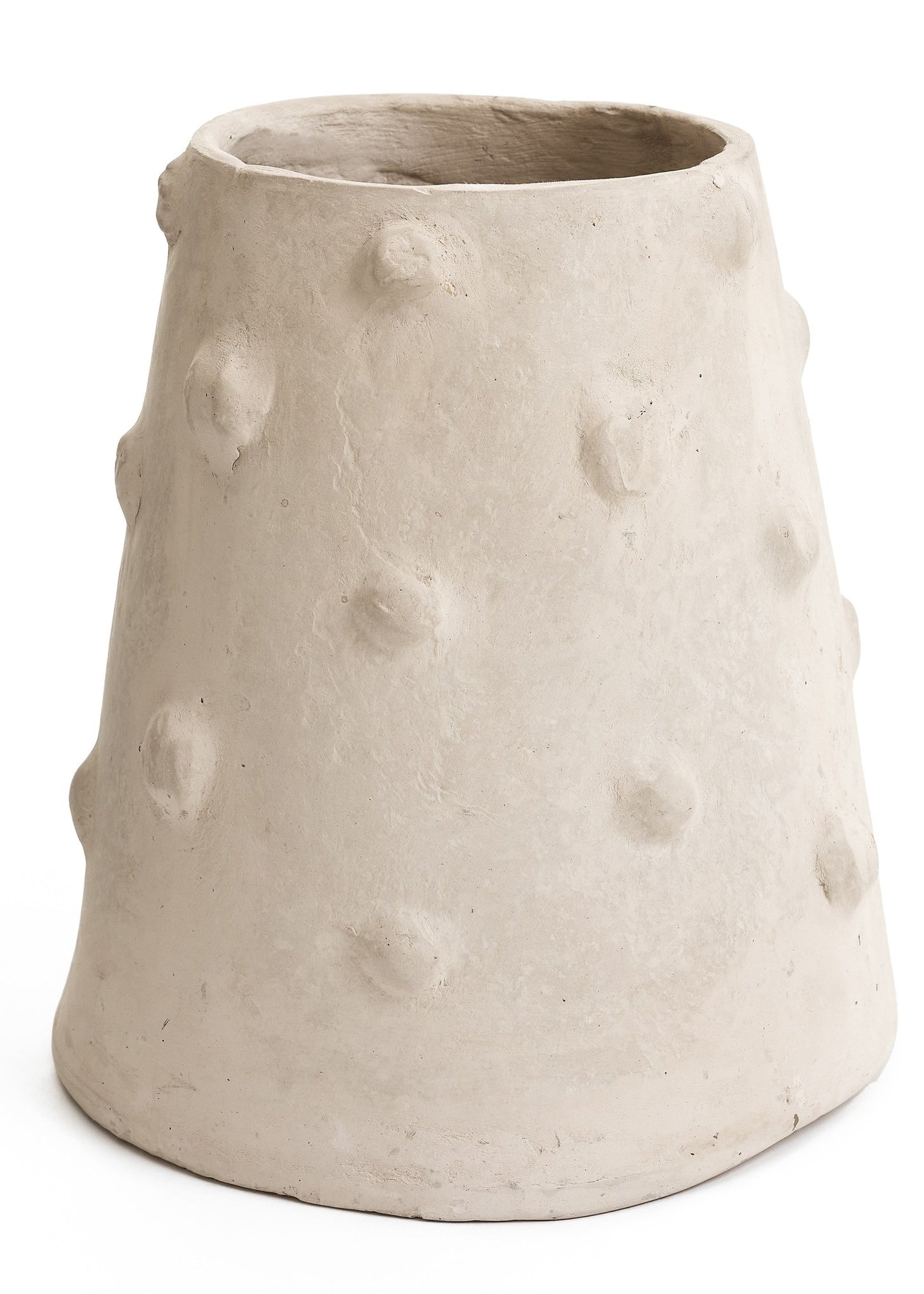 Vase blanc naturel - Polka Dots