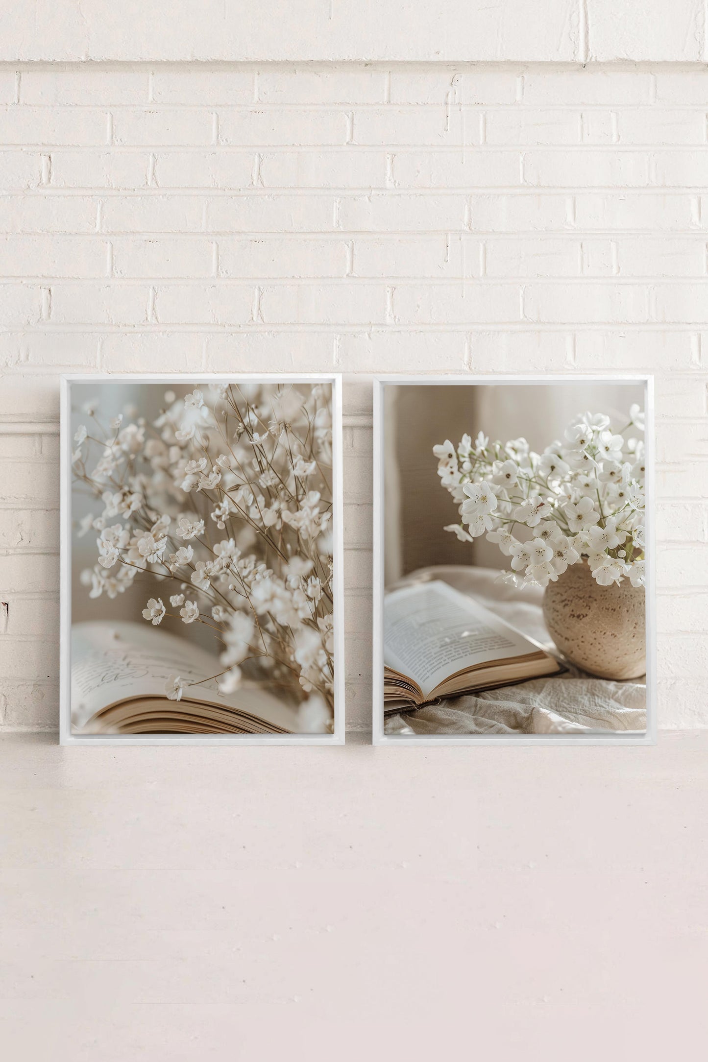 TIMELESS BEAUTY DUO (2 Oeuvres sur toile étirée)