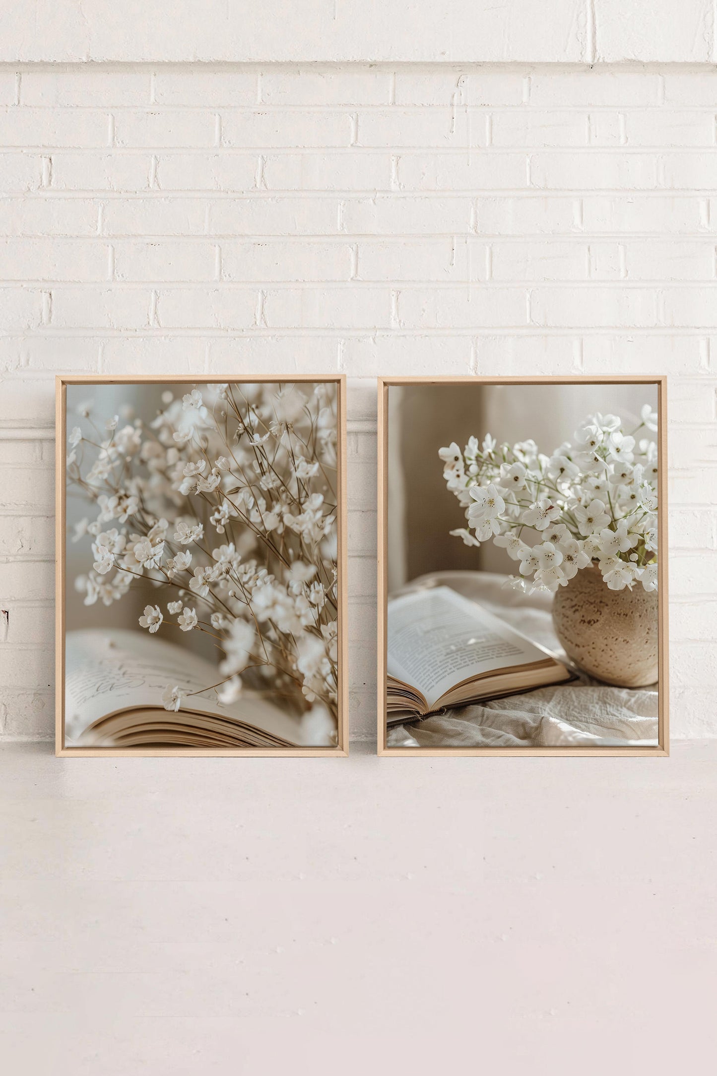 TIMELESS BEAUTY DUO (2 Oeuvres sur toile étirée)