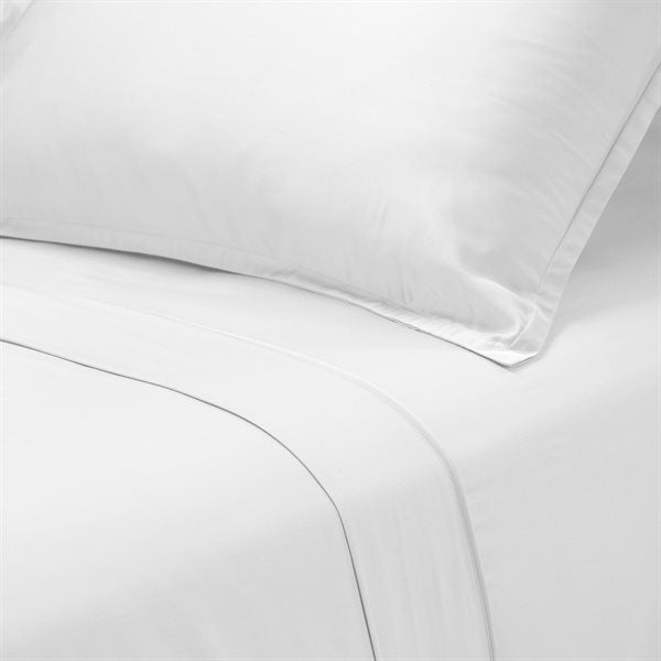 Ensemble de draps de bambou - blanc