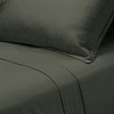 Taies d'Oreiller Bambou - Olive