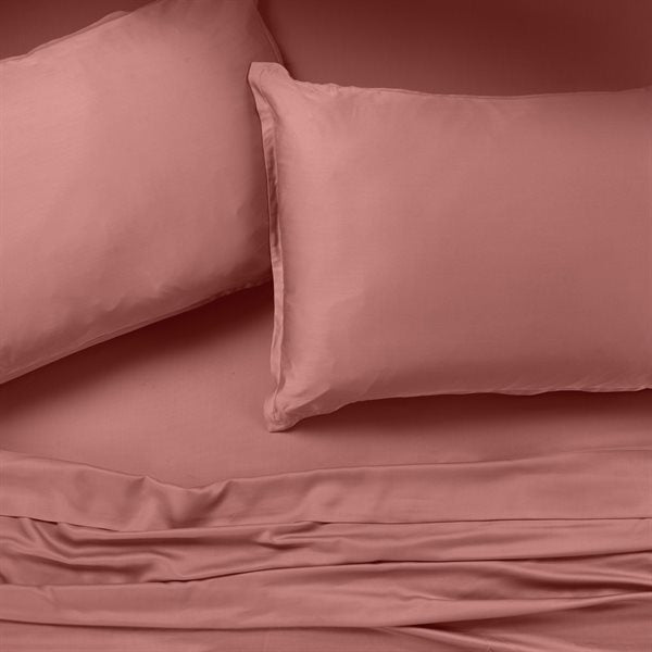 Bamboo Sheet Set - Rust