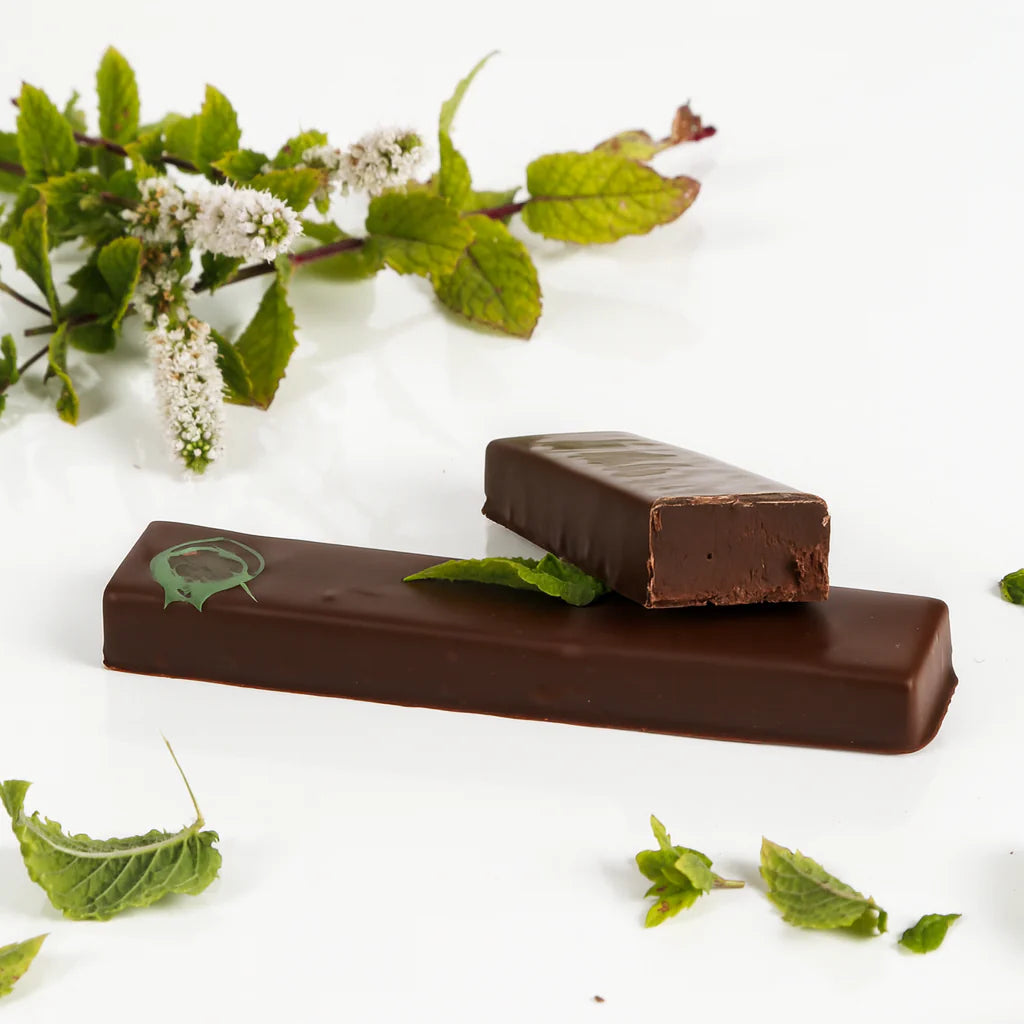 Barre à la menthe poivrée - Couleur Chocolat
