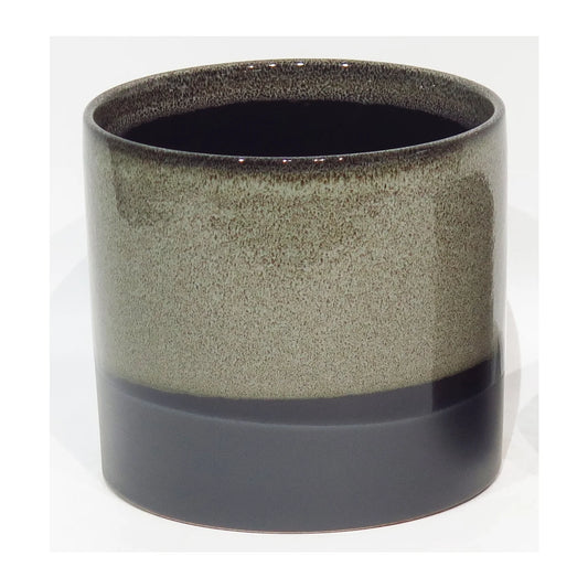 Grey and Black Planter
