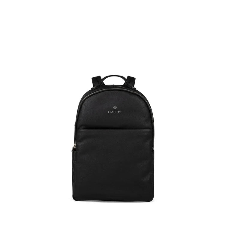 Le Charles - Sac à dos en cuir vegan Noir