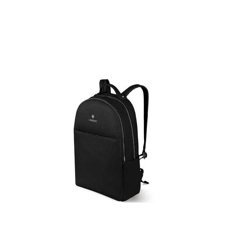Le Charles - Sac à dos en cuir vegan Noir