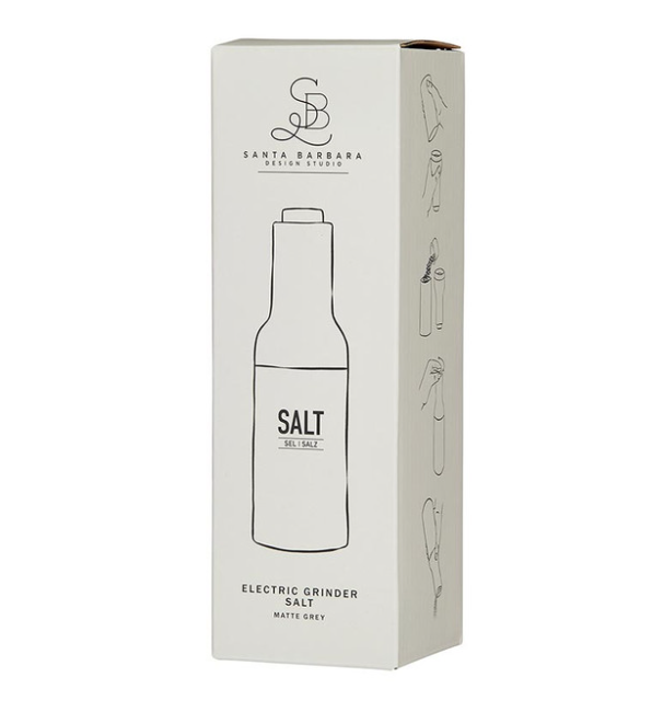 Electric Salt Mill - Matte Grey