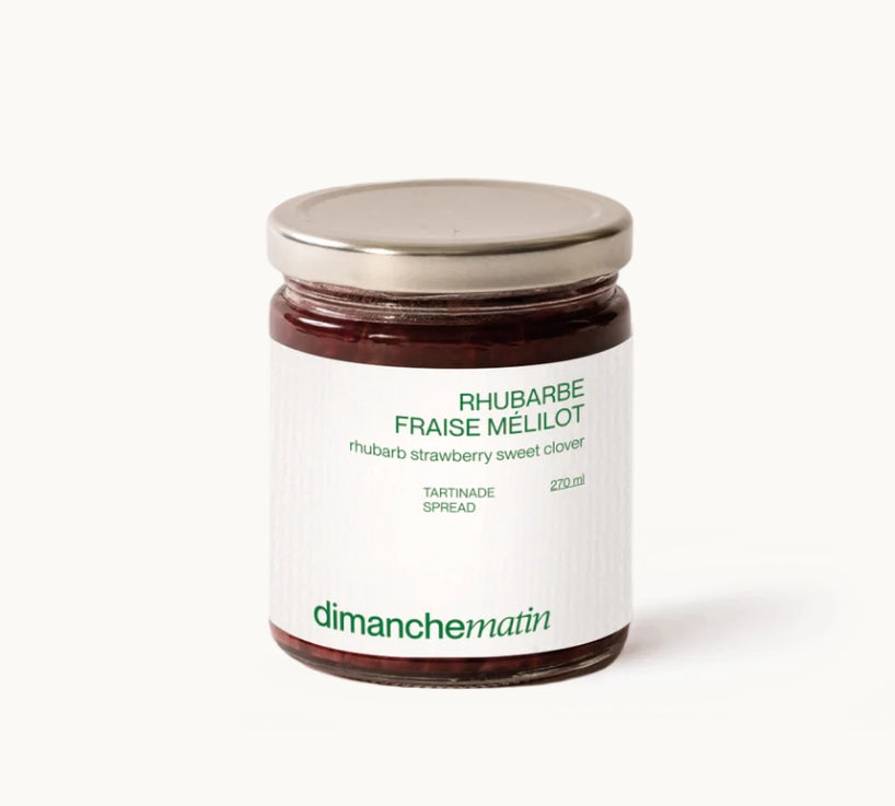Strawberry and Basil Spread - Dimanche matin