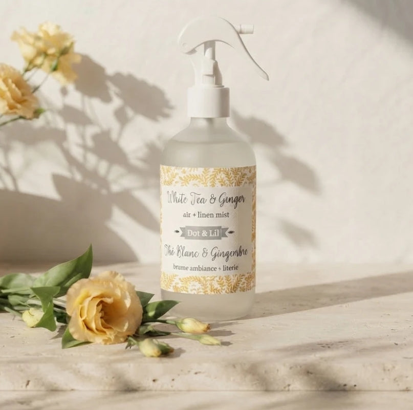 Room & Linen Spray – White Tea & Ginger