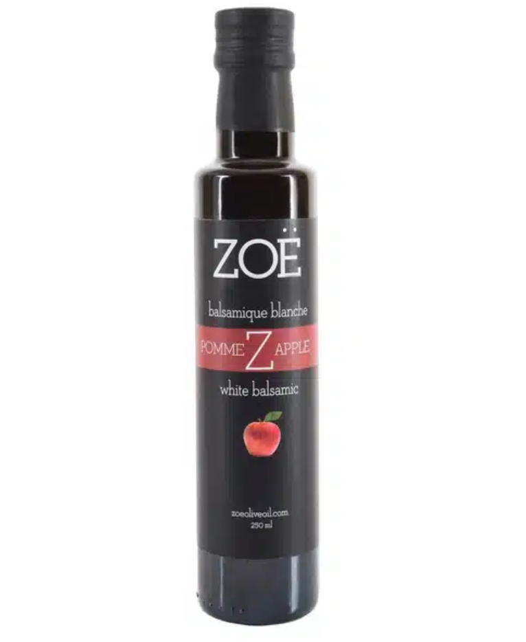 Vinaigre balsamique blanc infusé à la pomme - 250 ml