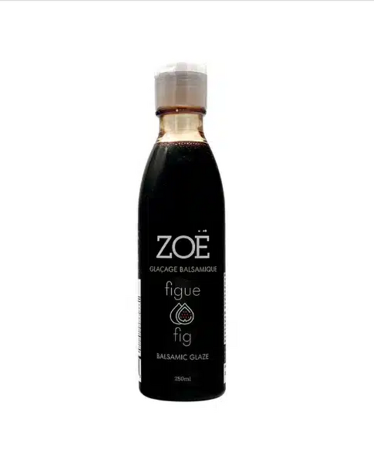 Dark balsamic glaze with figs - 250 ml