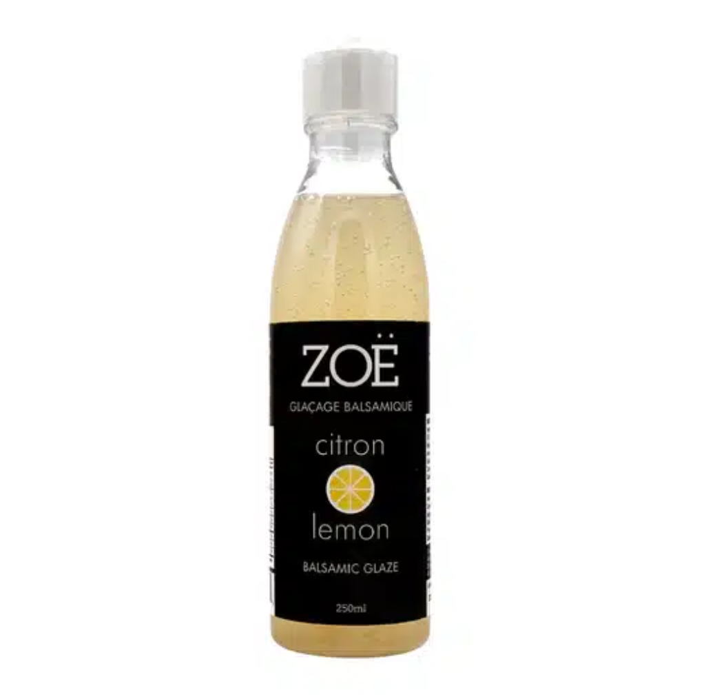 White balsamic glaze with lemon - 250 ml