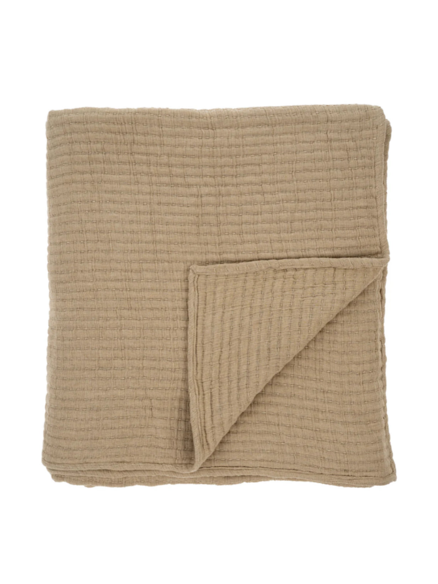 Couverture Kantha - Chambray