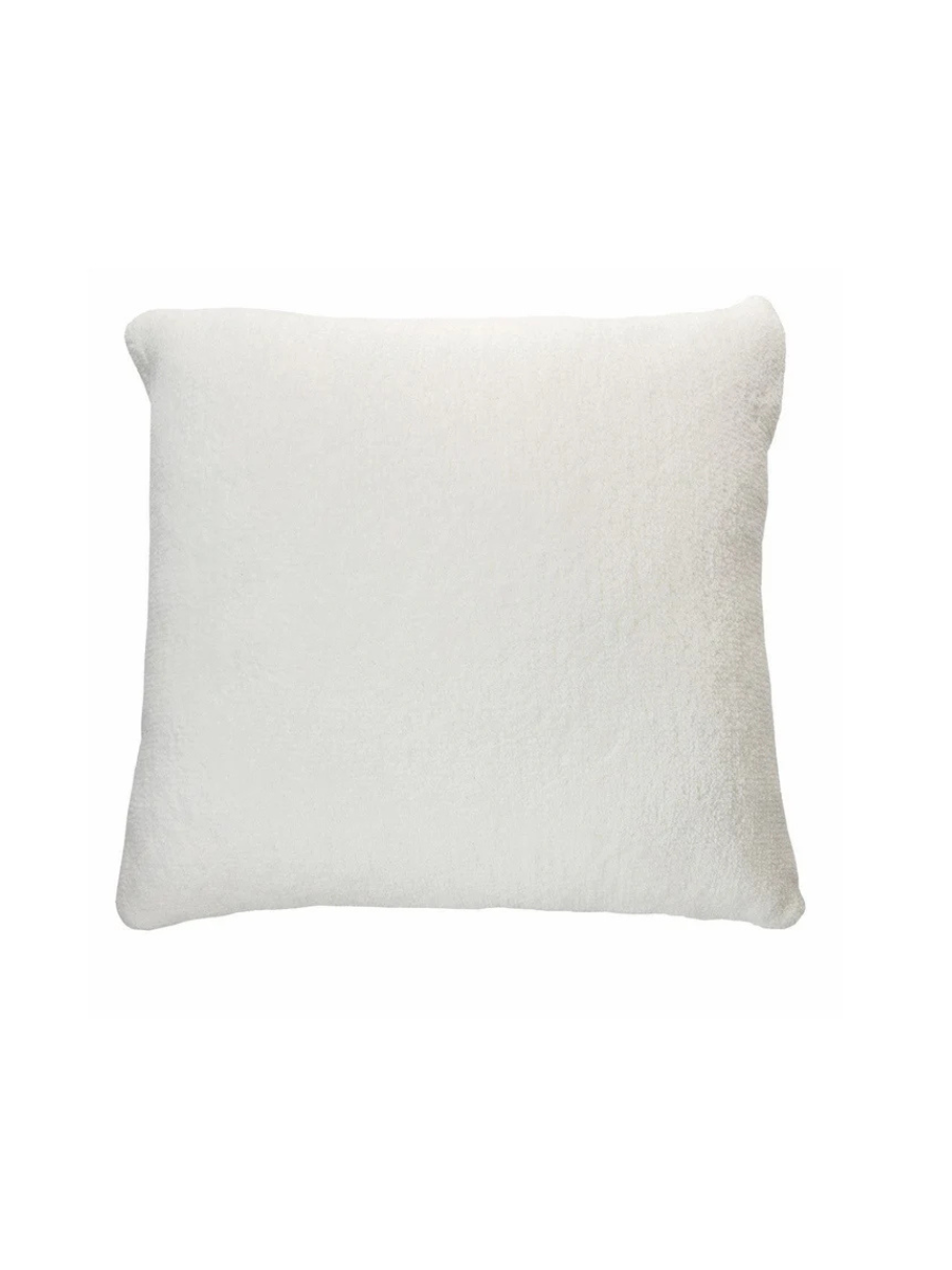 Urban - White European pillow cover with very soft texture