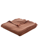 Muslin - Jeté marron