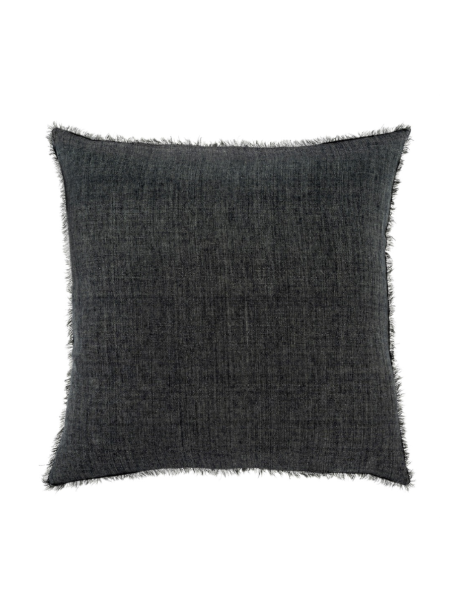 Lina Cushion - Charcoal