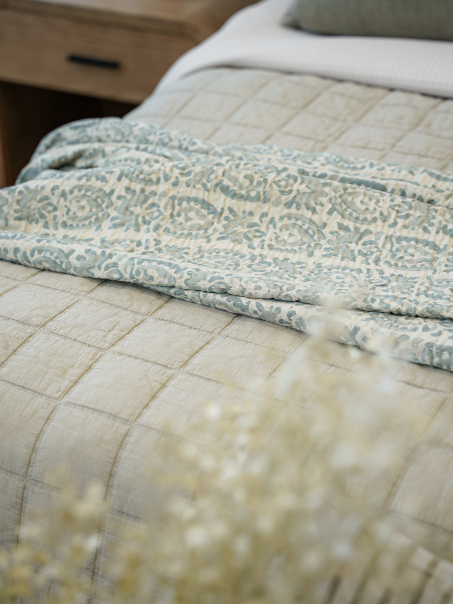 Couverture Kantha - Seychelles