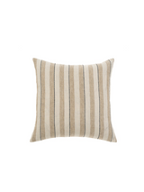 Coussin en lin à rayures Seaside - 20x20