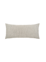 Coussin en lin à rayures Ticking - 14x31