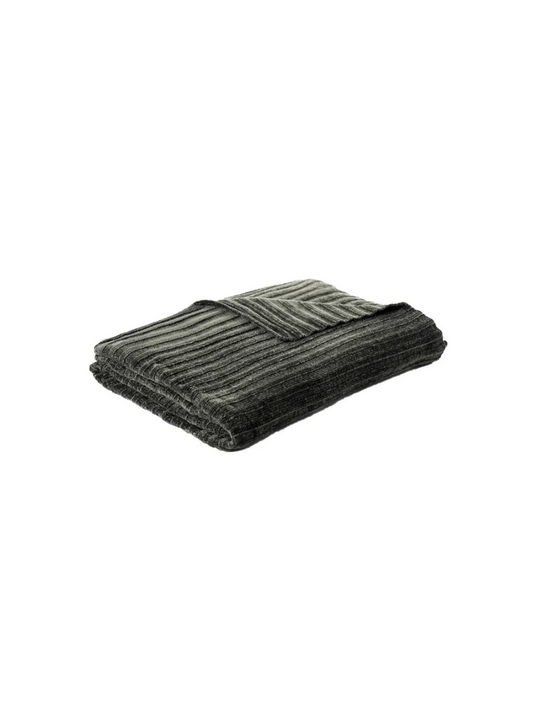 Hippy - Green Chenille Throw