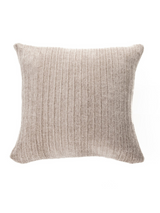 Hippy - Oreiller européen en chenille taupe