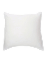 European white linen pillow cover