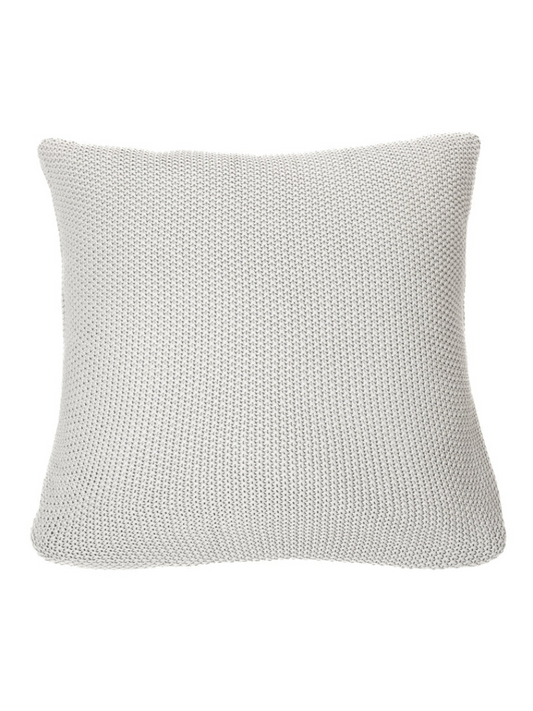 Charly - European gray knit pillow