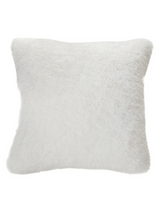 Doudou - White European faux fur pillow