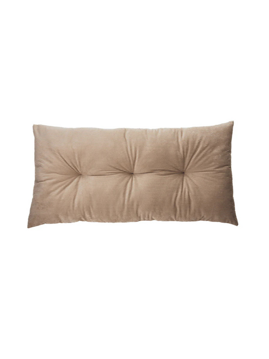Corduroy - Coussin Long Taupe