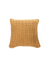 Dalida mustard cushion