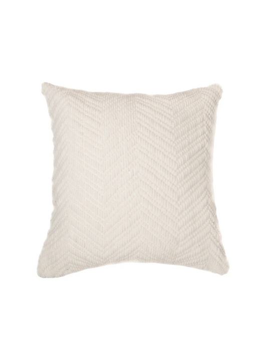 Emy - European cream chenille pillow