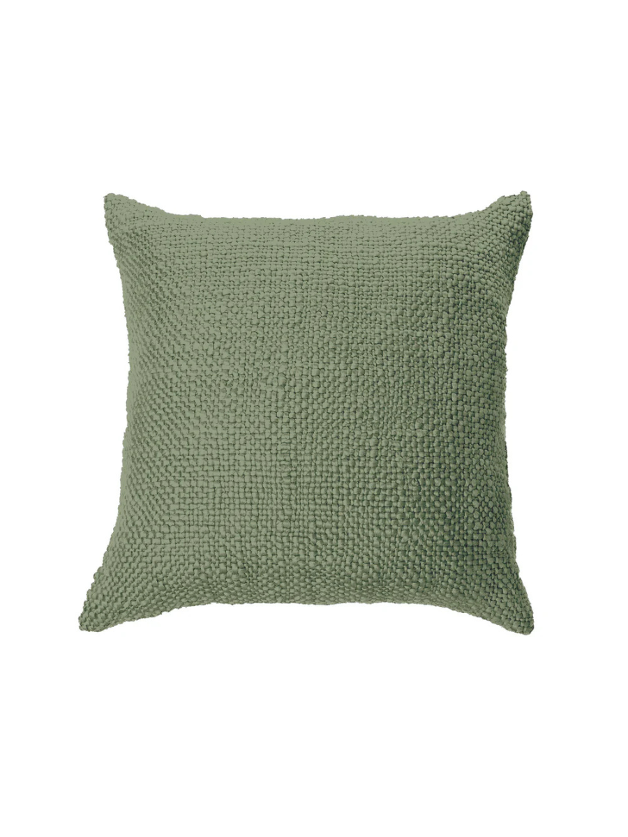 Mollo - Oreiller européen en tricot Vert
