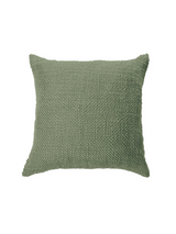 Mollo - Oreiller européen en tricot Vert