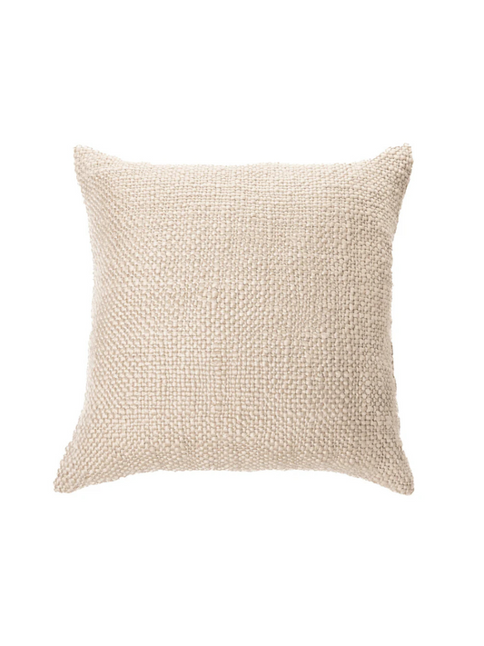 Mollo - Oreiller européen en tricot Naturel