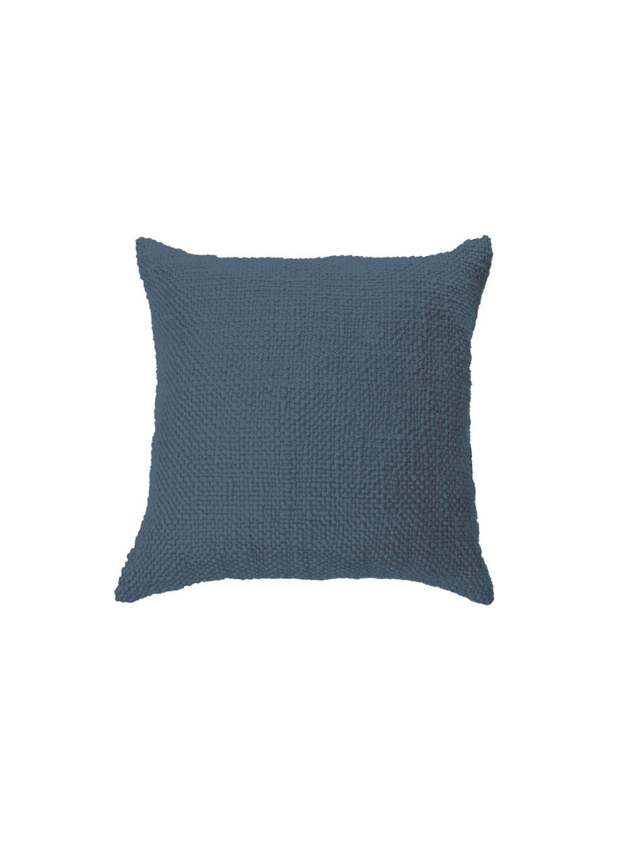 Mollo - Coussin décoratif en tricot Marine