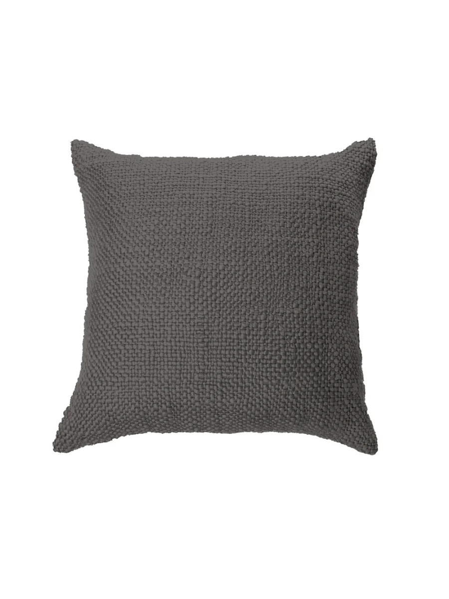 Mollo - Oreiller européen en tricot Charcoal