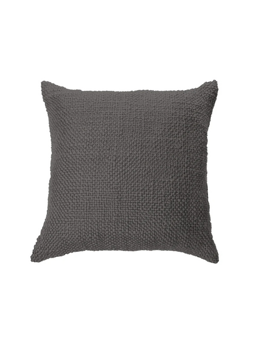 Mollo - Charcoal European Knit Pillow