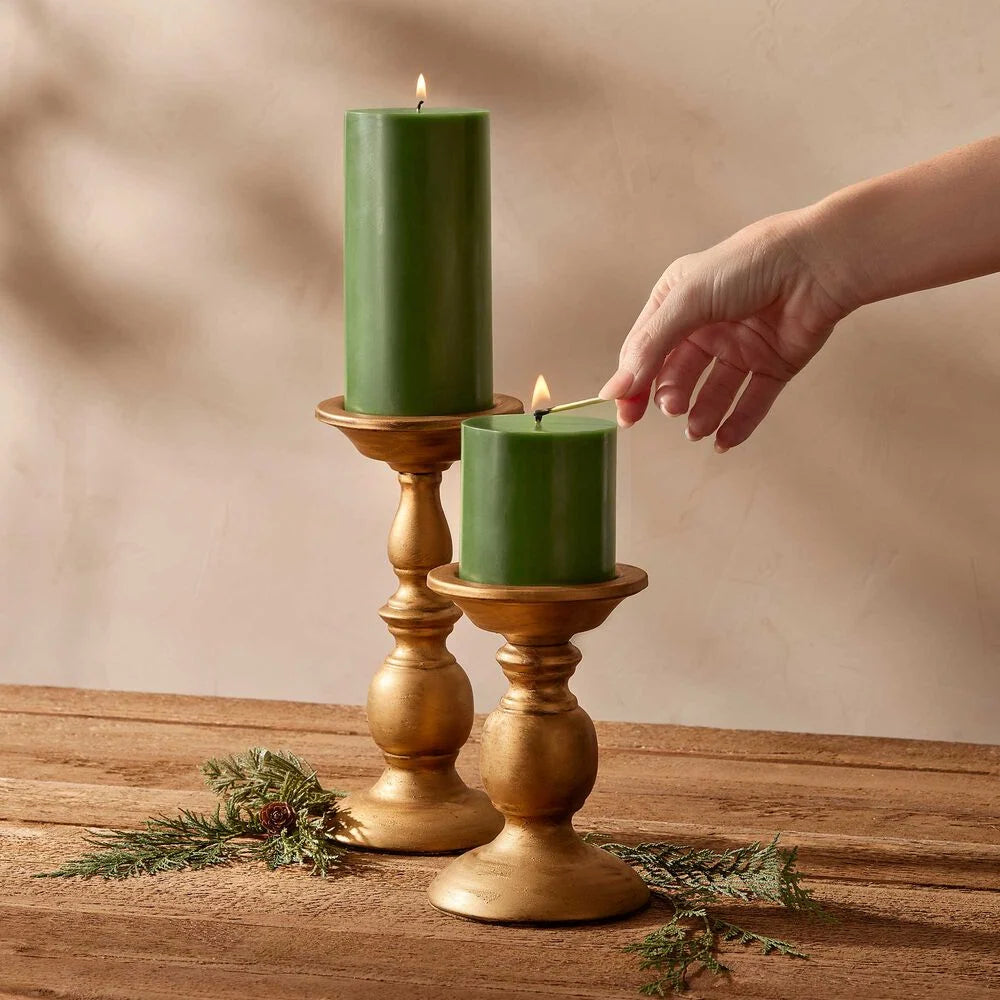Scented Pillar Candle - Frasier Fire