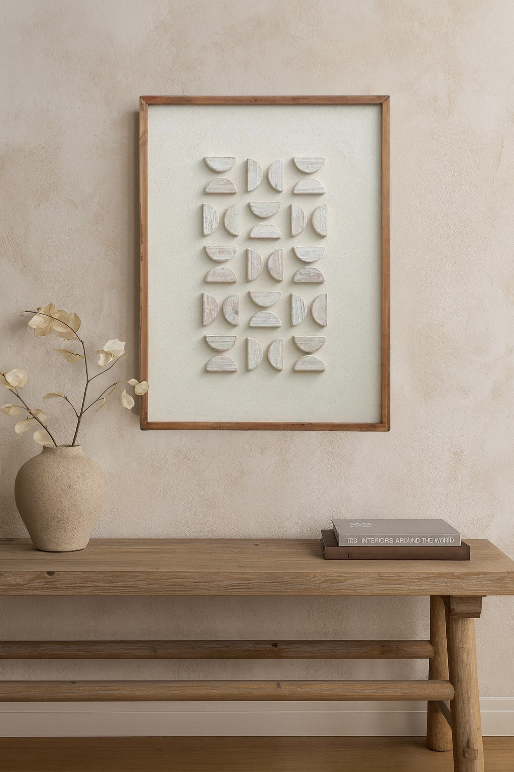 Wood Wall Art– White