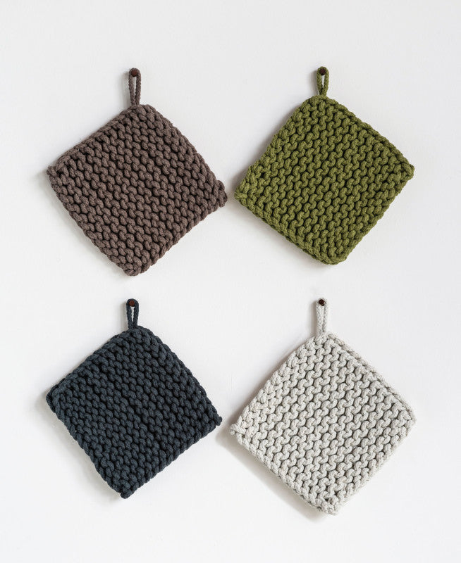 Sous-plat en crochet