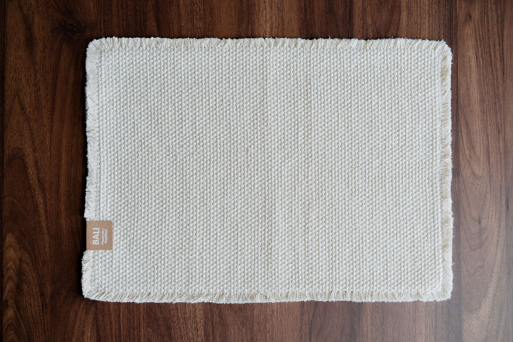 BALI Placemat - Cream