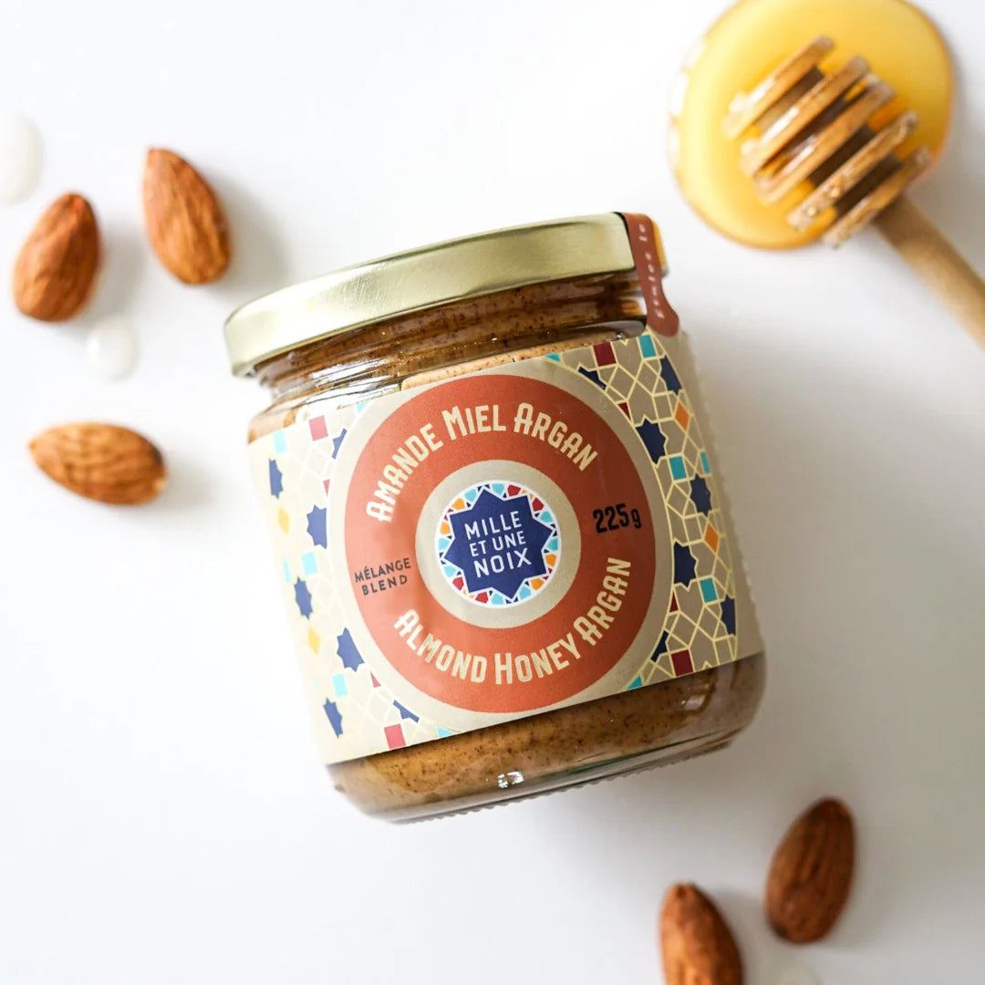 Almond, Honey and Argan Butter (Amlou) - A Thousand and One Nuts 